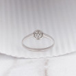 Кольцо в белом золоте с бриллиантами. Артикул 740362В  размер 18.5 - Фото 3