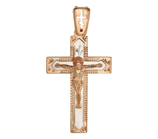 Золотой крестик. Артикул 210184 - Фото  1