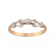 Золотое кольцо с бриллиантом. Артикул 750743  размер 16.5 - Фото 2