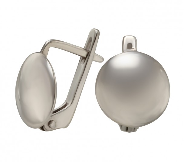 Серебряные серьги "В стиле TANGO". Артикул 400243С  - Фото 1
