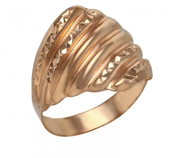 Кольцо из золота с каучуком. Артикул 900619 - Фото  1