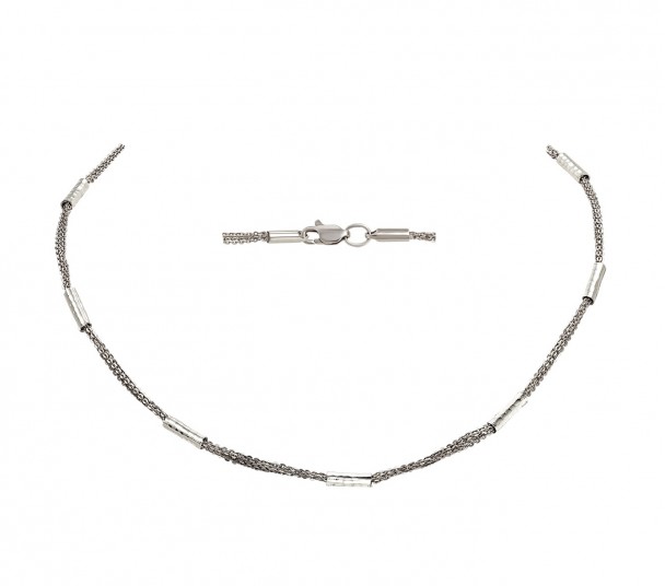 Серебряное колье "Де Колье". Артикул 860202С  размер 400 - Фото 1