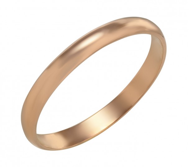 Золотое обручальное кольцо классическое. Артикул 340025  размер 20.5 - Фото 1
