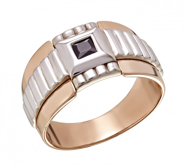 Золотое кольцо "Босфор" с фианитом. Артикул 330916  размер 21 - Фото 1