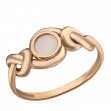 Золотое кольцо с агатом. Артикул 369652  размер 16 - Фото 2