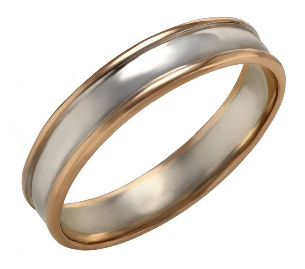 Обручальные кольца из комбинированного золота - Фото  6