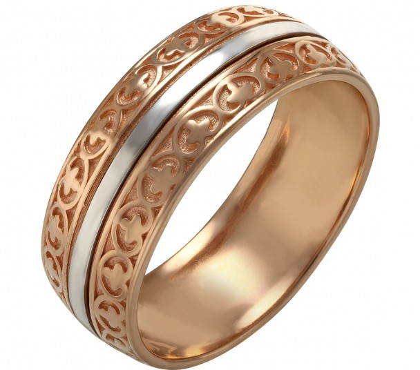 Обручальные кольца из комбинированного золота - Фото  11