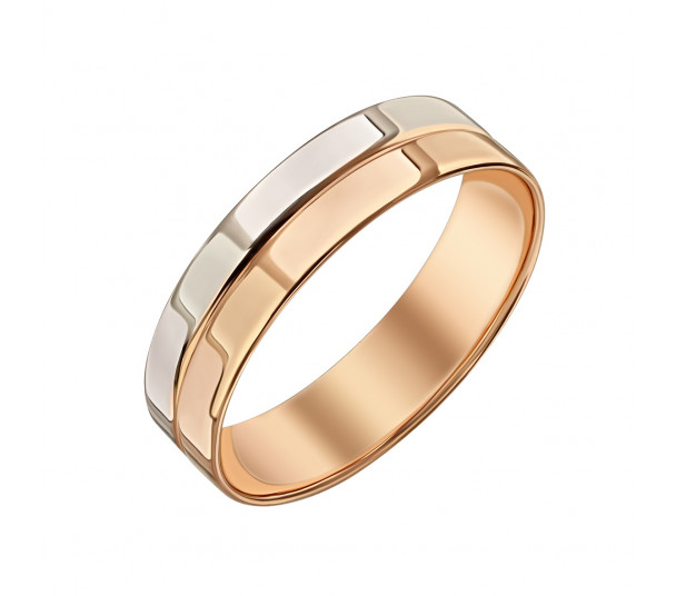 Обручальные кольца из комбинированного золота - Фото  17