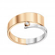 Gold ring with cubic zirkonia. Article 350093  size 20 - Photo 2