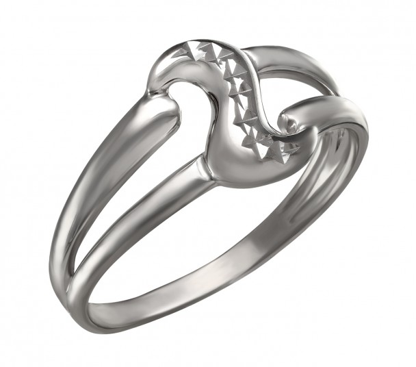 Серебряное кольцо Ангел Хранитель. Артикул 390079С - Фото  1