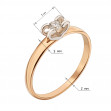 Золотое кольцо с бриллиантом. Артикул 750677  размер 18.5 - Фото 2