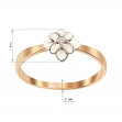 Золотое кольцо с бриллиантом. Артикул 750697  размер 17.5 - Фото 2