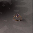 Золотое кольцо с аметистом. Артикул 363681  размер 16.5 - Фото 6
