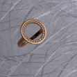 Золотое кольцо с фианитами. Артикул 380629  размер 18.5 - Фото 3