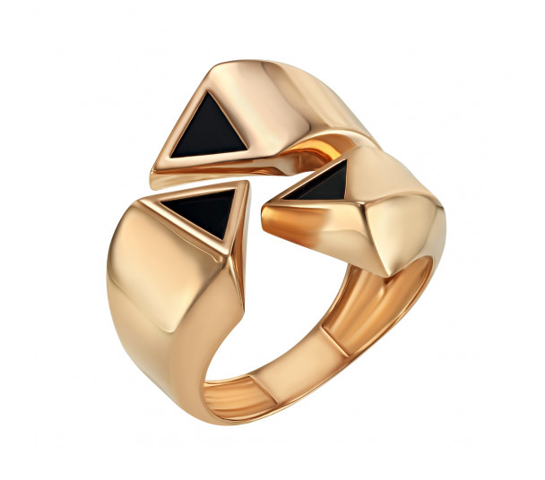 Золотые женские кольца с камнями - Фото  4