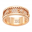 Золотое кольцо с бриллиантами. Артикул 750754  размер 21 - Фото 2