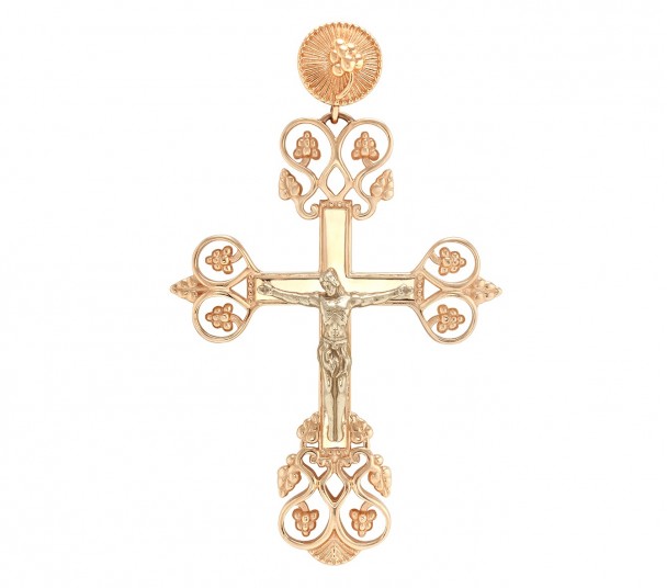 Православные мужские золотые крестики - Фото  16