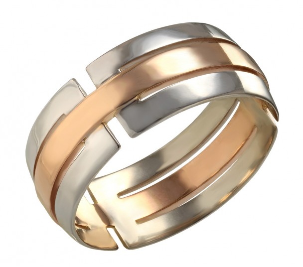 Обручальные кольца из комбинированного золота - Фото  8