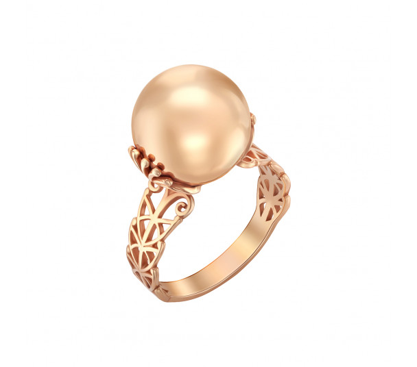 Золотое обручальное кольцо классическое. Артикул 340025 - Фото  1