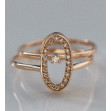 Золотое кольцо c бриллиантами. Артикул 740403  размер 16.5 - Фото 8