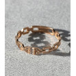 Золотое кольцо с фианитами. Артикул 380669  размер 17.5 - Фото 4
