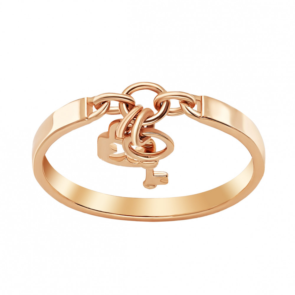 Золотое кольцо. Артикул 300470  размер 17.5 - Фото 2