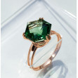 Золотое кольцо с кварцем. Артикул 368682  размер 19.5 - Фото 4