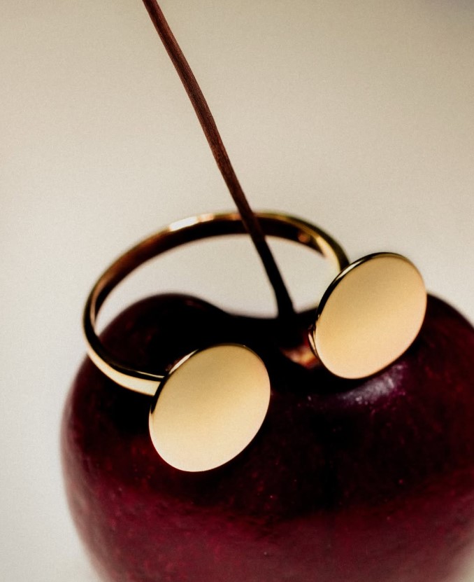 Золота каблучка. Артикул 300469  розмір 16.5 - Фото 4