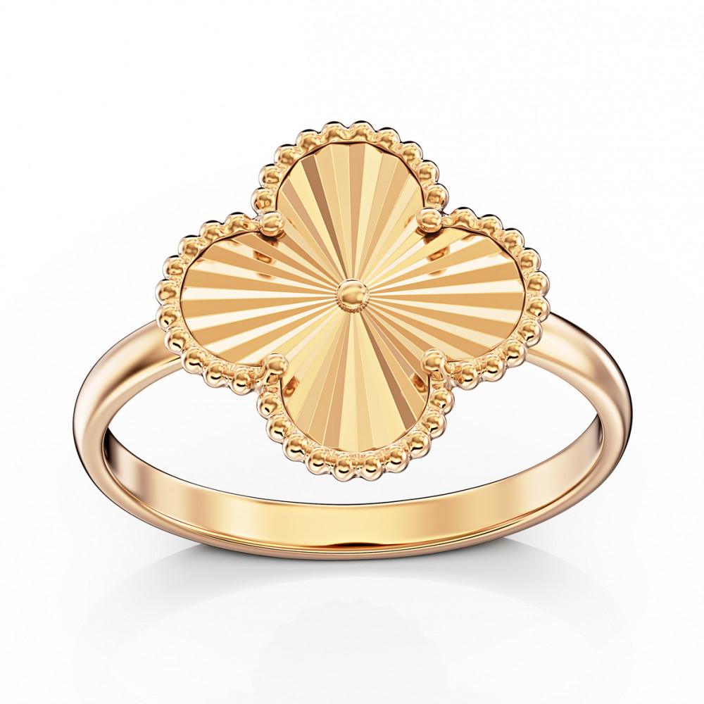 Золота каблучка. Артикул 300471  розмір 18.5 - Фото 2