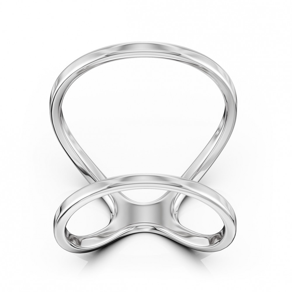 Gold phalanx ring. Article 300414В  size 16 - Photo 2