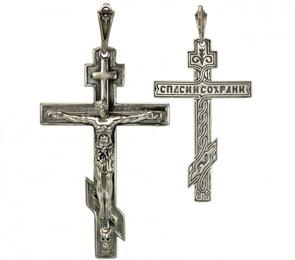 Серебряные мужские кресты - Фото  17