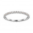 Ring in white gold with cubic zirconia. Article 380391В  size 15 - Photo 2