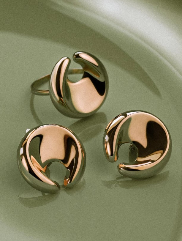 Gold earring. Article 470680  - Photo 3