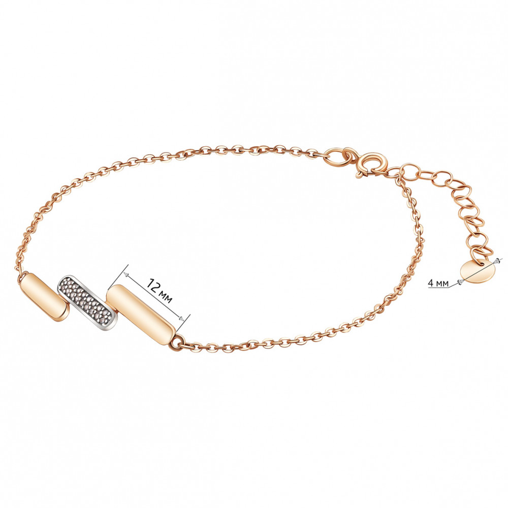 Gold bracelet. Article 820249  size 180 - Photo 3