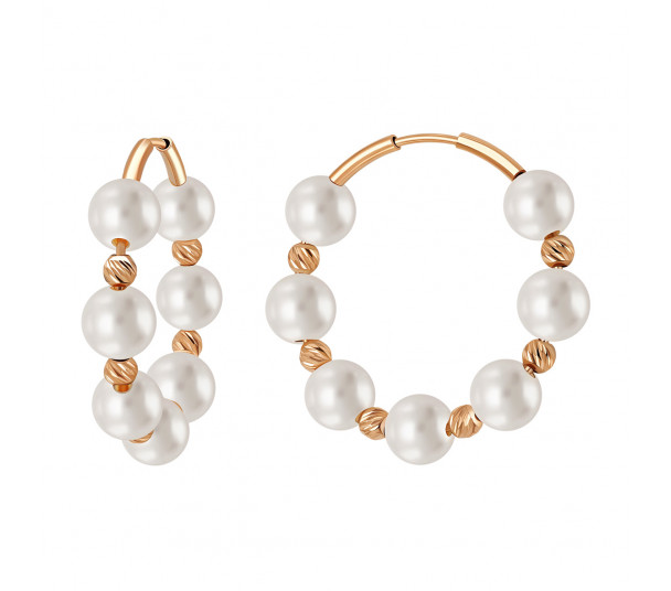 Gold earrings - Photo  3