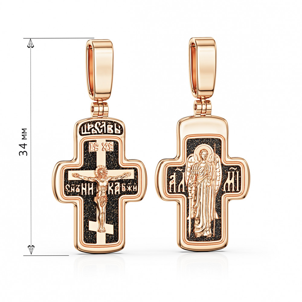 Золотой крестик. Артикул 240239  - Фото 2