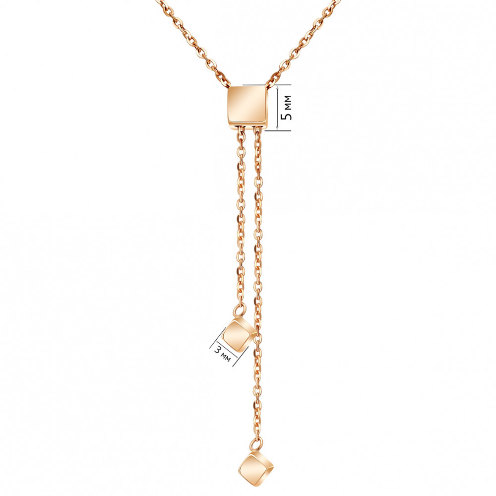 Золоте кольє. Артикул 860655  розмір 600 - Фото 2