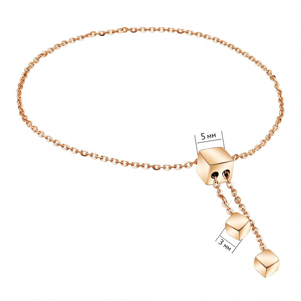 Золотой браслет. Артикул 820256  размер 230 - Фото 2