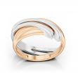 Golden ring. Article 310317  size 19 - Photo 2