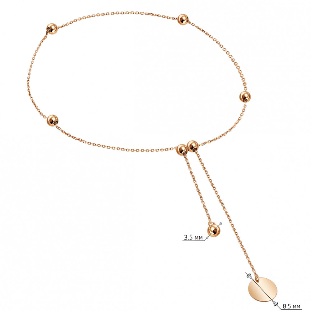 Золотой браслет. Артикул 820255  размер 300 - Фото 2