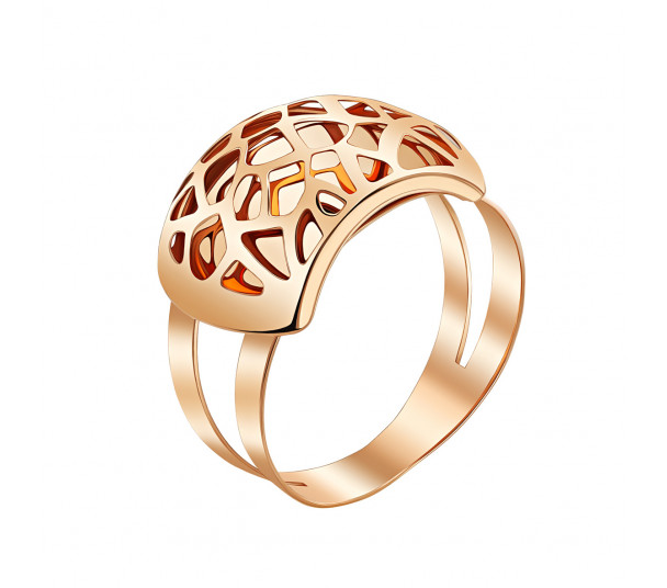 Золота каблучка. Артикул 390207 - Фото  1