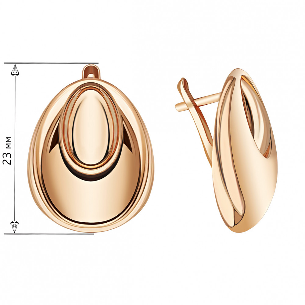 Gold earring. Article 470802  - Photo 2