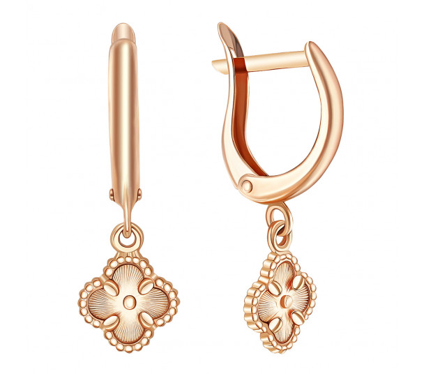 Золотые серьги. Артикул 470814 - Фото  1