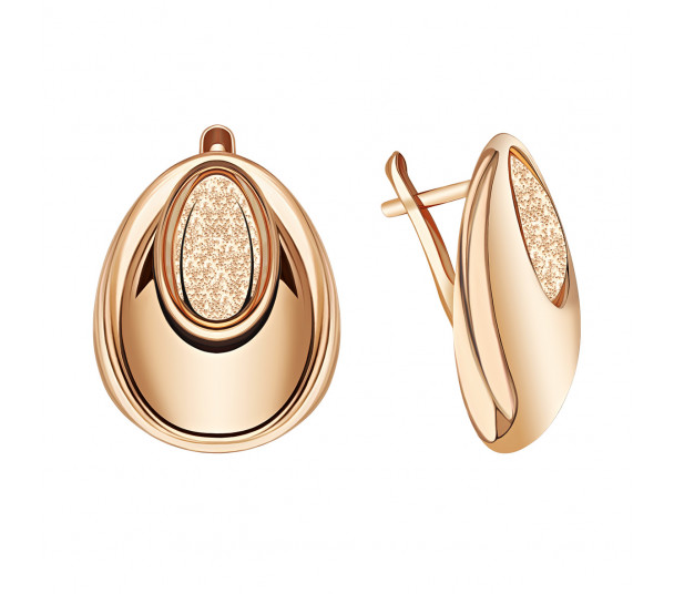 Gold earrings. Article 470057 - Photo  1
