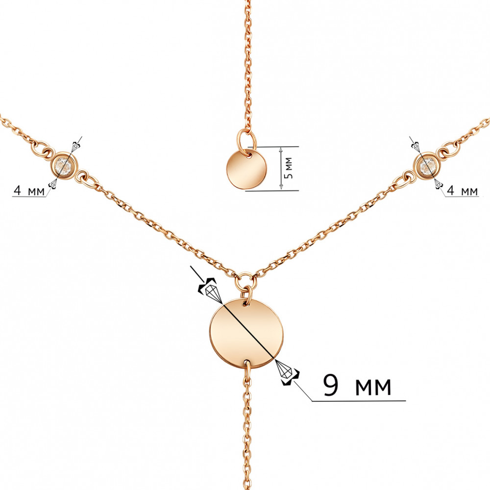 Gold necklace. Article 860608  size 500 - Photo 2
