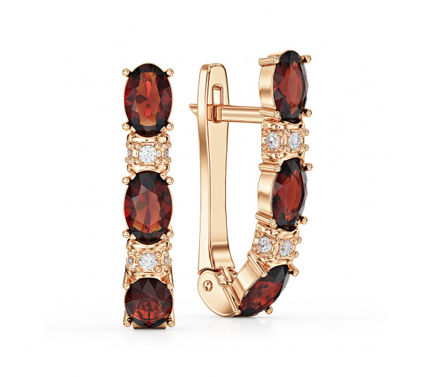 Сережки зі вставками - Фото  24