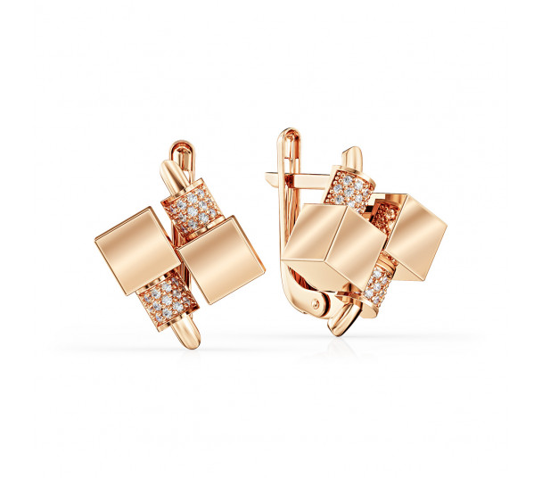 Сережки зі вставками - Фото  17