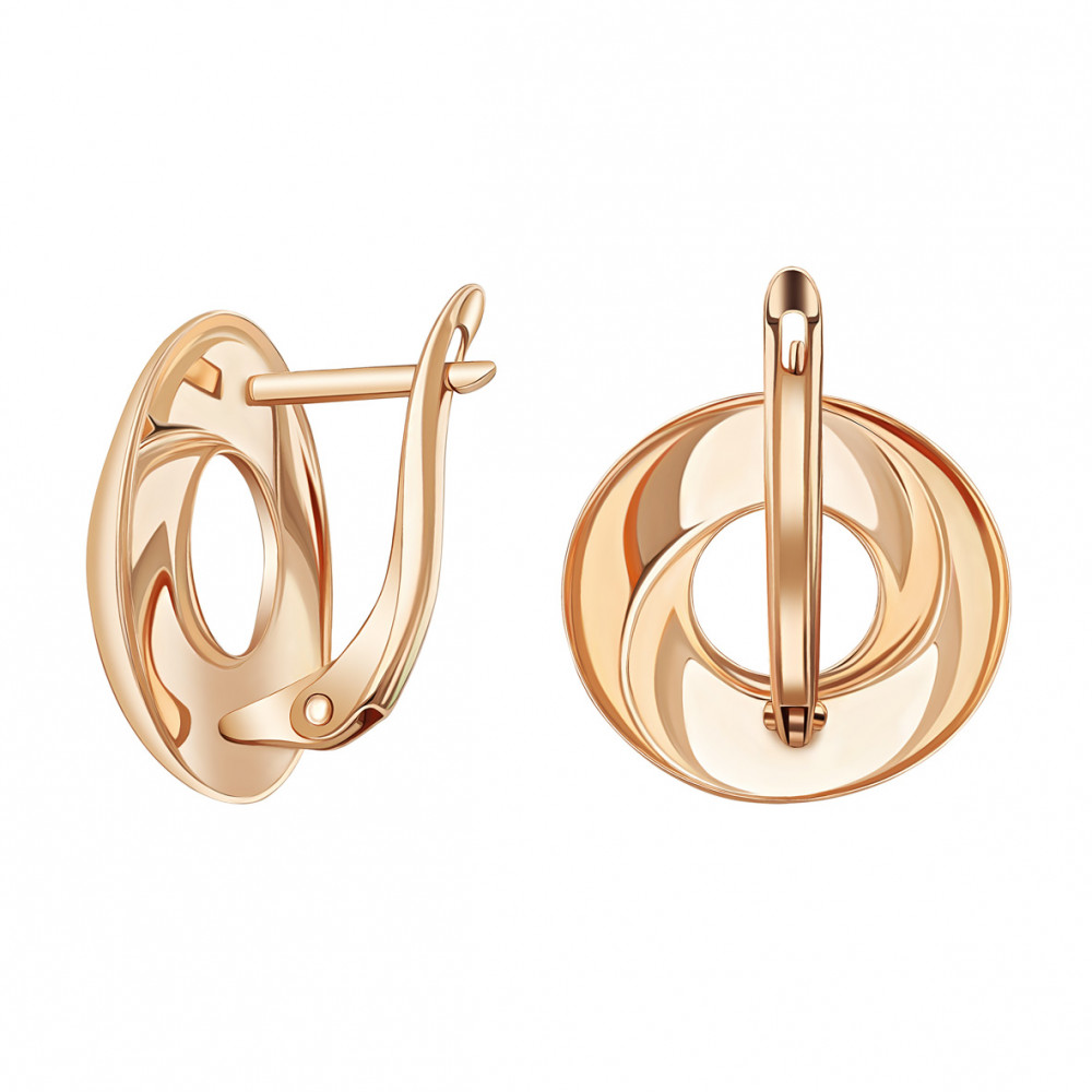 Золоті сережки. Артикул 470822  - Фото 2