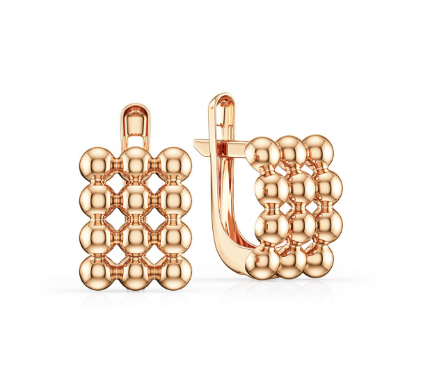 Gold earrings. Article 470482 - Photo  1