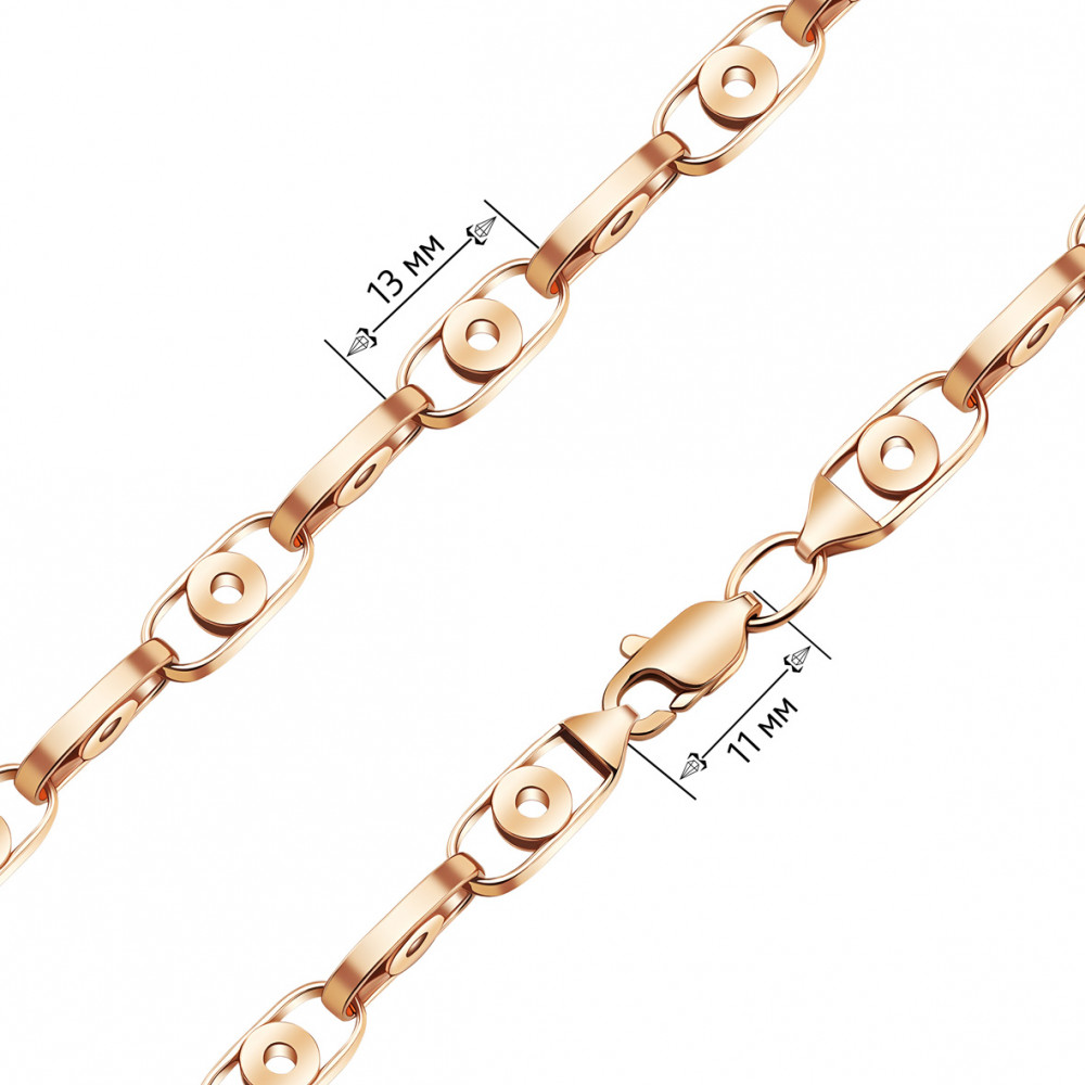 Золотая цепочка. Артикул 895021  размер 550 - Фото 2